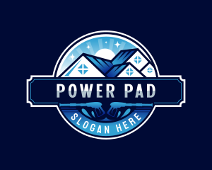 Power Washer Sanitation logo design