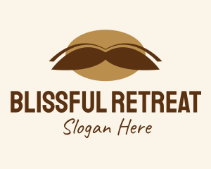 Brown Mustache Grooming  Logo