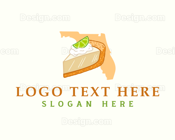 Florida Key Lime Pie Logo