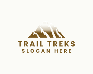 Mountain Trek Hiking logo design