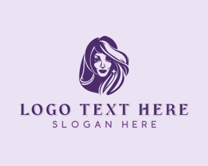 Woman Hairdresser Salon logo