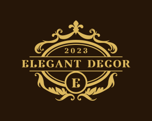Deluxe Ornate Crest logo