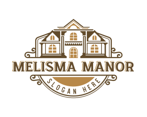 House Real Estate Mansion logo design