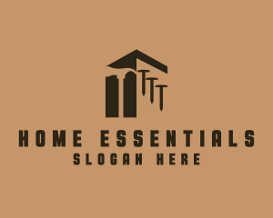 Construction Home Tools logo design