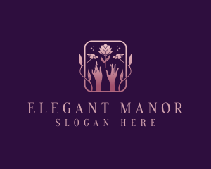 Elegant Event Florist logo design