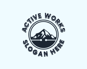 Mountain Peak Trekking  logo design