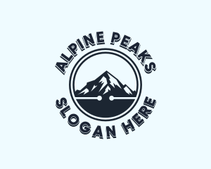 Mountain Peak Trekking  logo design