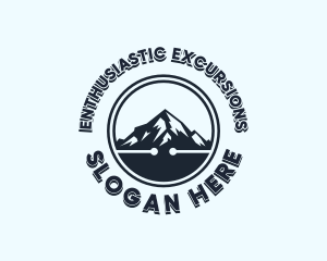 Mountain Peak Trekking  logo design