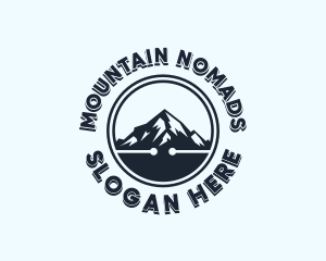 Mountain Peak Trekking  logo design