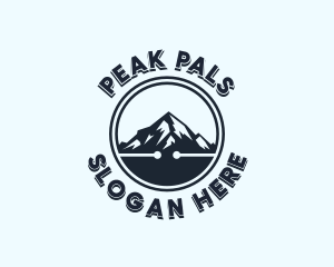 Mountain Peak Trekking  logo design