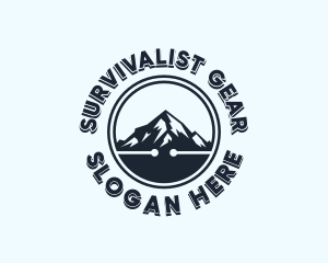 Mountain Peak Trekking  logo design