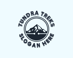 Mountain Peak Trekking  logo design