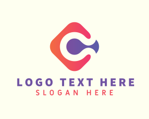 Digital Agency Letter C logo