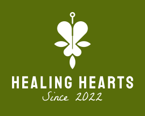 Heart Acupuncture Therapy logo design