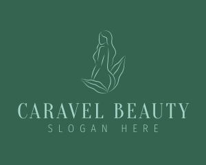 Beauty Body Leaves logo design