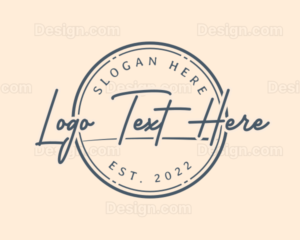 Classy Fashion Brand Logo