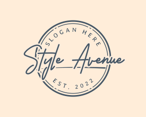 Classy Fashion Brand logo design