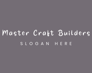 Startup Crafting Brand logo design