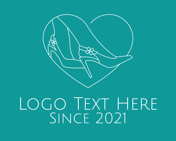 High Heels logo example 2