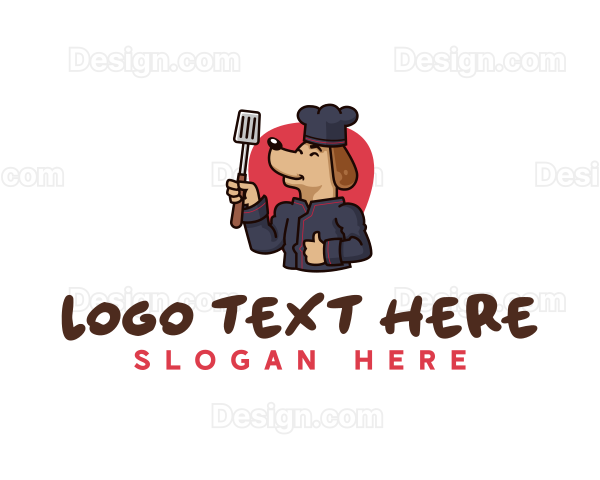 Dog Chef Cook Logo