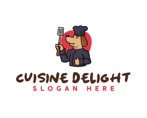 Dog Chef Cook logo design