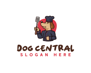 Dog Chef Cook logo design