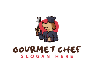 Dog Chef Cook logo design