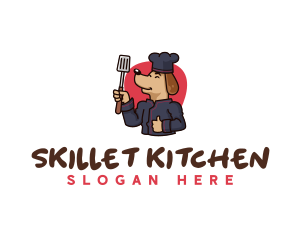 Dog Chef Cook logo design