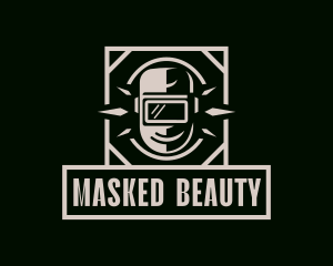 Welder Welding Mask logo design