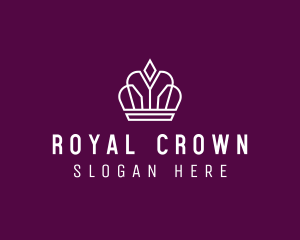 Luxury Monarchy Crown logo design