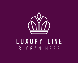 Luxury Monarchy Crown logo design