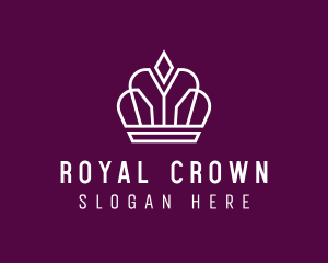 Luxury Monarchy Crown logo design