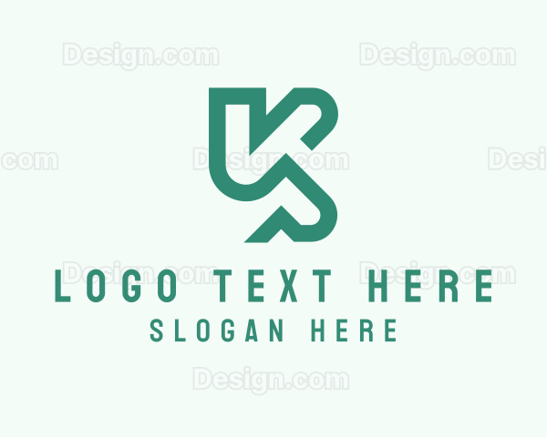 Creative Modern Letter K Logo