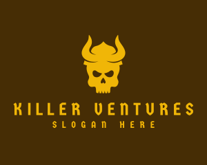 Medieval Skull Helmet logo