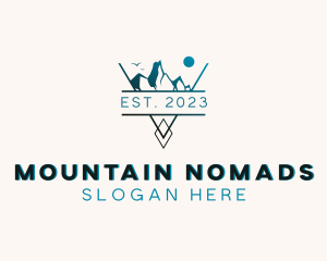 Mountain Peak Camping logo design