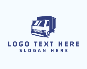 Shipping Truck Transport logo