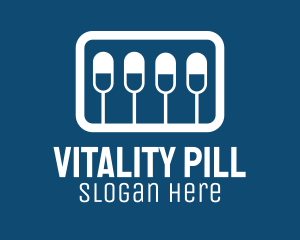 Pill Medicine Storage logo design