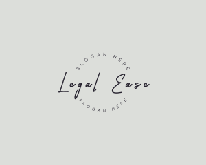 Handwritten Elegant Business Logo