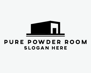 Minimalist Storage Warehouse logo design