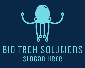 Startup Tech Octopus logo design