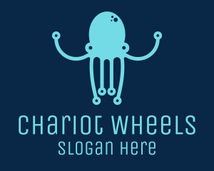 Startup Tech Octopus logo design