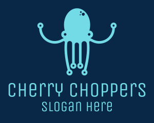 Startup Tech Octopus logo design