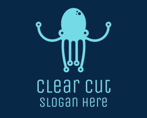 Startup Tech Octopus logo design