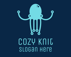 Startup Tech Octopus logo design