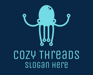 Startup Tech Octopus logo design