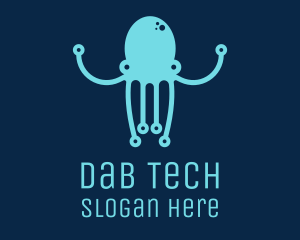 Startup Tech Octopus logo design