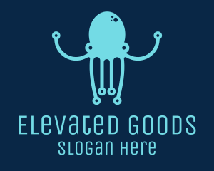 Startup Tech Octopus logo design