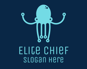 Startup Tech Octopus logo design