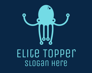 Startup Tech Octopus logo design