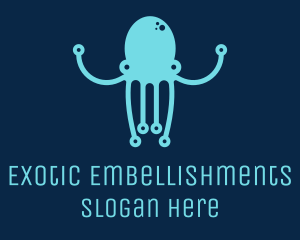 Startup Tech Octopus logo design